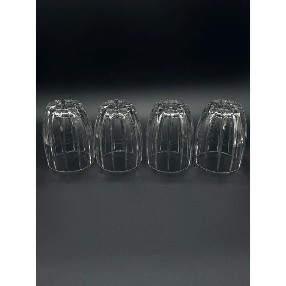 Marquis by Waterford Omega Crystal 12 oz Double Old Fashioned Tumblers Set of 4